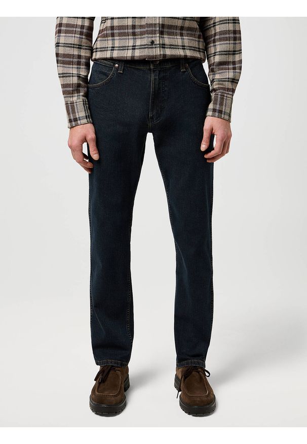 Wrangler - MĘSKIE SPODNIE WRANGLER GREENSBORO NIGHTFALL 112370848