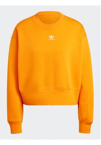 Adidas - adidas Bluza Sweatshirt IK7697 Pomarańczowy. Kolor: pomarańczowy. Materiał: bawełna #6
