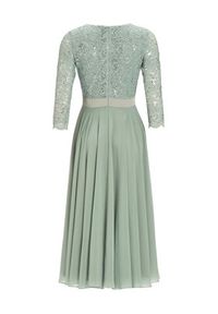 Swing Sukienka koktajlowa 5AE29100 Zielony Regular Fit. Kolor: zielony. Materiał: syntetyk. Styl: wizytowy #7