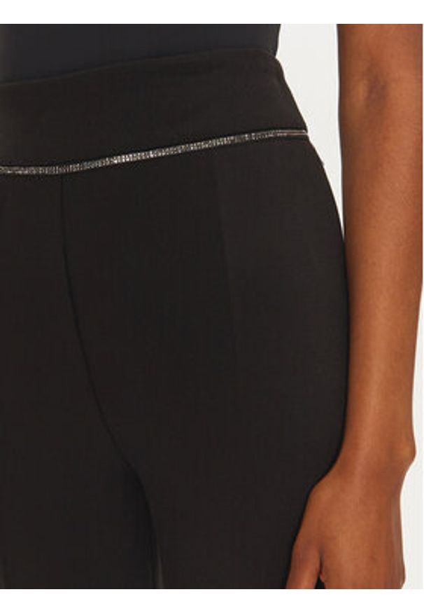 Rinascimento Spodnie materiałowe 1000768842378 Czarny Regular Fit. Kolor: czarny. Materiał: syntetyk