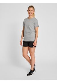 Koszulka damska Hummel Red Heavy. Kolor: szary. Materiał: jersey, bawełna. Długość rękawa: krótki rękaw. Długość: krótkie. Sport: piłka ręczna