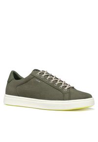 Geox Sneakersy U Baltmoore U65LDB 00010 C3391 Zielony. Kolor: zielony. Materiał: materiał #4
