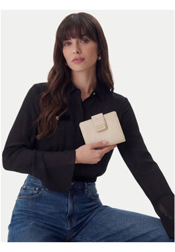 Nine West Portfel CEO-NW-W1-008-SS26 Beżowy. Kolor: beżowy. Materiał: materiał