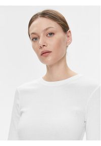 Calvin Klein Bluzka K20K206048 Biały Regular Fit. Kolor: biały. Materiał: bawełna #3