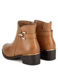 Lasocki Botki RST-GABRIEL-01 Brązowy. Kolor: brązowy. Materiał: skóra #2
