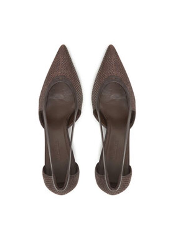 Max Mara Szpilki Strawpump 2514521312600 Brązowy. Kolor: brązowy. Materiał: materiał. Obcas: na szpilce