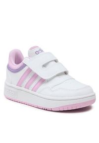 Adidas - adidas Sneakersy Hoops Shoes IF7734 Biały. Kolor: biały. Materiał: materiał #7