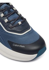 Calvin Klein Sneakersy HM0HM02224 Niebieski. Kolor: niebieski. Materiał: materiał #3