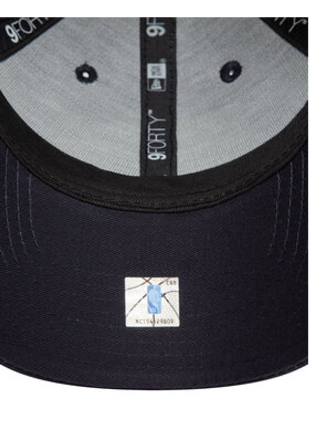 New Era Czapka z daszkiem LA Lakers Metallic 9FORTY 60595197 Granatowy. Kolor: niebieski. Materiał: bawełna, materiał