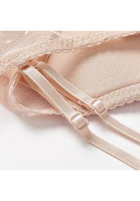 Intica - Braletka bez fiszbin na co dzień Kally. Kolor: beżowy. Materiał: materiał #11