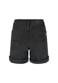 Urban Classics - Shorty Damskie Denim Ekologiczne. Kolor: czarny. Materiał: denim