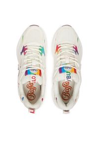 Buffalo Sneakersy 1410125 Biały. Kolor: biały. Materiał: skóra #4