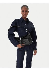 Pinko - PINKO Torebka Saddle Baguette Classic AI 25-26 PL 105049 A1ZX Czarny. Kolor: czarny. Materiał: skórzane #1