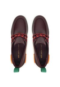 United Nude Półbuty Grip Moc Mid 1095792416 Bordowy. Kolor: czerwony. Materiał: skóra #4