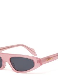 Pinko - PINKO Okulary przeciwsłoneczne Andromeda Occhiali 20251 PKSG 105318.A2NN Różowy. Kolor: różowy #5
