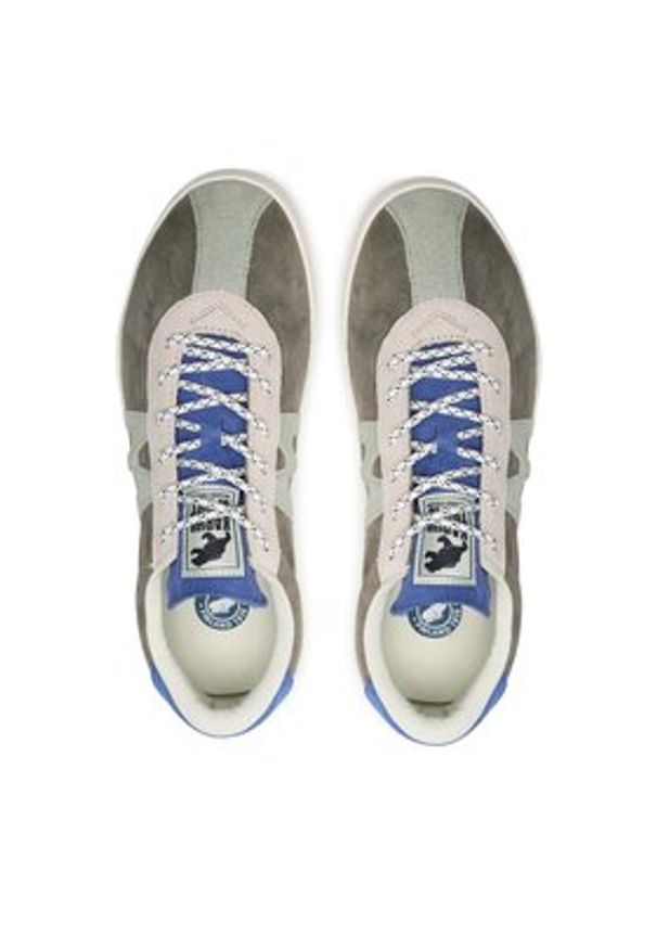 Karhu Sneakersy Trampas F809037 Zielony. Kolor: zielony. Materiał: skóra, zamsz