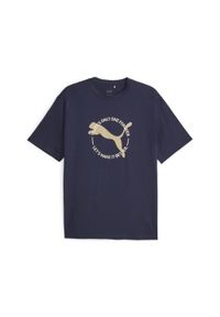 Koszulka męska Puma Better Sportswear Tee. Kolor: biały, wielokolorowy, czarny, niebieski