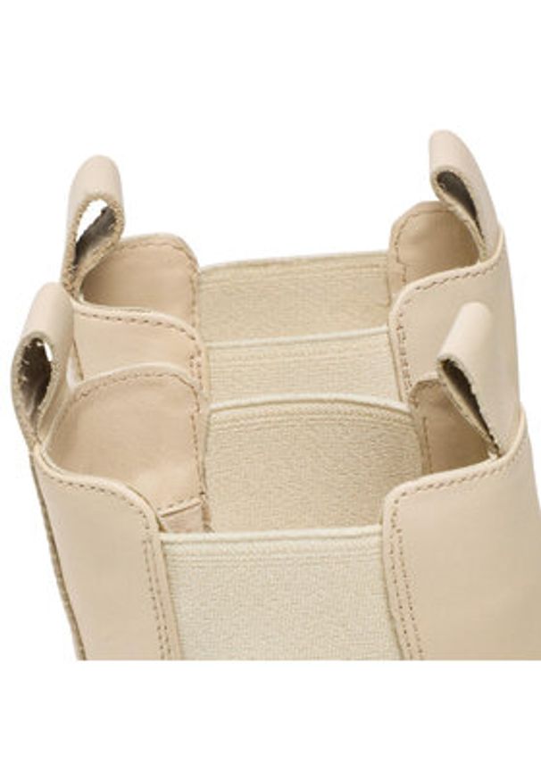 Gino Rossi Sztyblety SUSA-01 Beżowy. Kolor: beżowy. Materiał: skóra