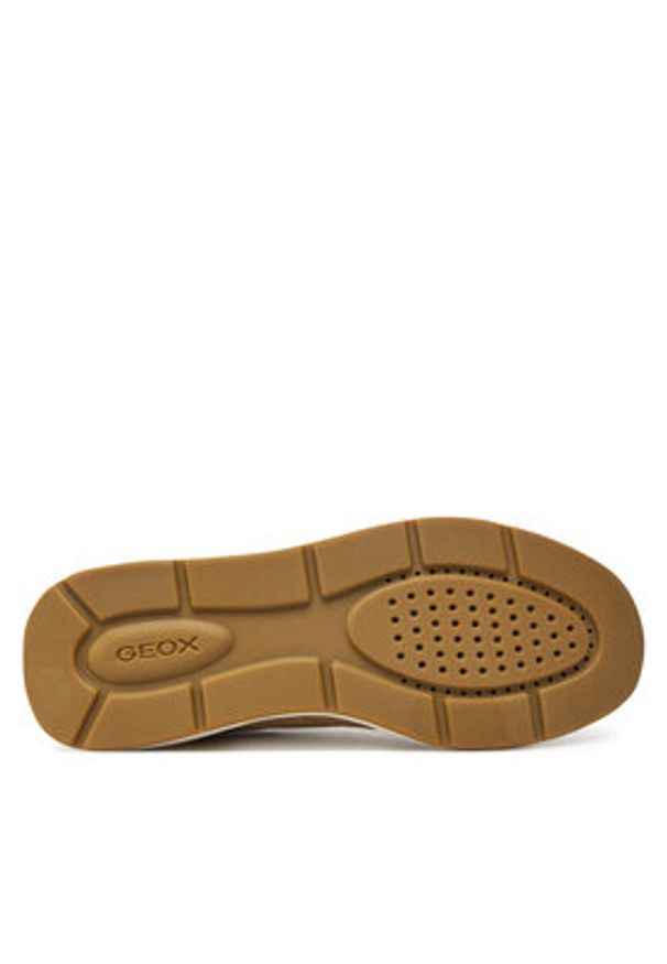 Geox Sneakersy D Cristael D45MXE 085QD C6738 Beżowy. Kolor: beżowy. Materiał: skóra