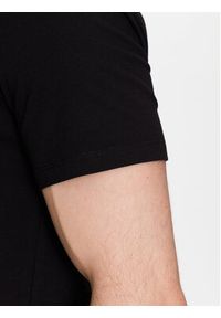 Trussardi Jeans - Trussardi T-Shirt 52T00715 Czarny Regular Fit. Kolor: czarny. Materiał: bawełna