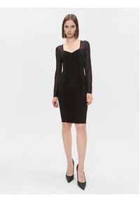 Marciano Guess Sukienka koktajlowa 3BGK0E 6851Z Czarny Bodycon Fit. Kolor: czarny. Materiał: syntetyk. Typ sukienki: bodycon. Styl: wizytowy #5