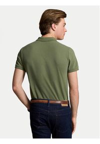 Polo Ralph Lauren Polo 710536856436 Zielony Slim Fit. Typ kołnierza: polo. Kolor: zielony. Materiał: bawełna
