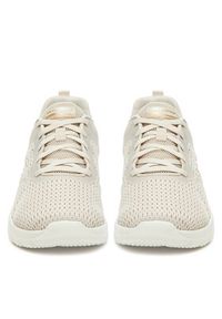 skechers - Skechers Sneakersy BOUNTIFUL 12607 NAT Beżowy. Kolor: beżowy. Materiał: materiał #6