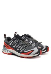 salomon - Salomon Buty do biegania Xa Pro 3D V9 L47747600 Szary. Kolor: szary. Materiał: materiał
