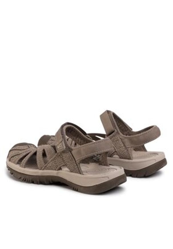 keen - Keen Sandały Rose Sandal 1016729 Brązowy. Kolor: brązowy. Materiał: skóra