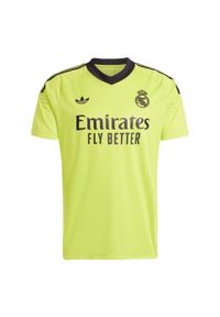 Adidas - Koszulka Real Madrid 24/25 Third Goalkeeper. Kolor: zielony, wielokolorowy, żółty. Materiał: materiał. Sport: piłka nożna