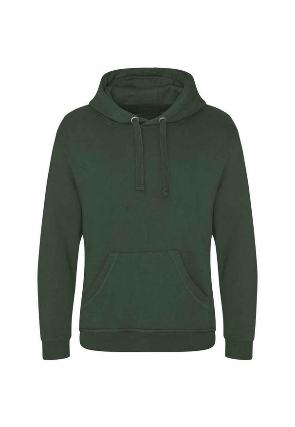 AWDIS - Męska Bluza Z Kapturem Just Hoods Graduate Heavyweight Hoodie. Typ kołnierza: kaptur. Kolor: zielony