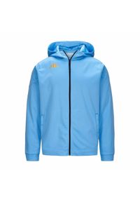 Dziecięca bluza dresowa Kappa Grevolo. Kolor: niebieski. Materiał: dresówka. Sport: piłka nożna #1