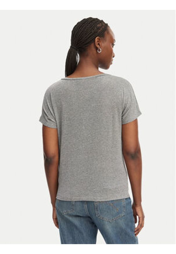 Marella Bluzka Accorta 2615971052 Szary Regular Fit. Kolor: szary. Materiał: wiskoza