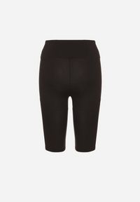 Born2be - Czarne Casualowe Szorty Typu Kolarki Lidessa. Okazja: na co dzień. Kolor: czarny. Materiał: materiał. Sezon: lato. Styl: casual #7