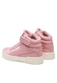 Puma Sneakersy Carina 2.0 Mid WTR Jr 387380 03 Różowy. Kolor: różowy. Materiał: skóra