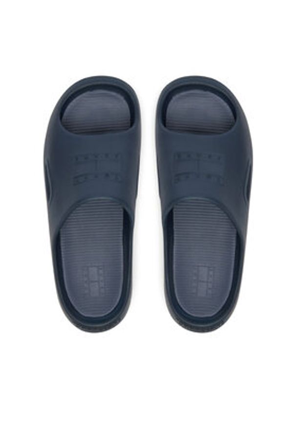 Tommy Jeans Klapki Sporty Pool Slide EM0EM01582 Granatowy. Kolor: niebieski. Styl: sportowy