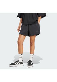 Adidas - Szorty Soft Lux Loose. Kolor: czarny. Sport: fitness #1