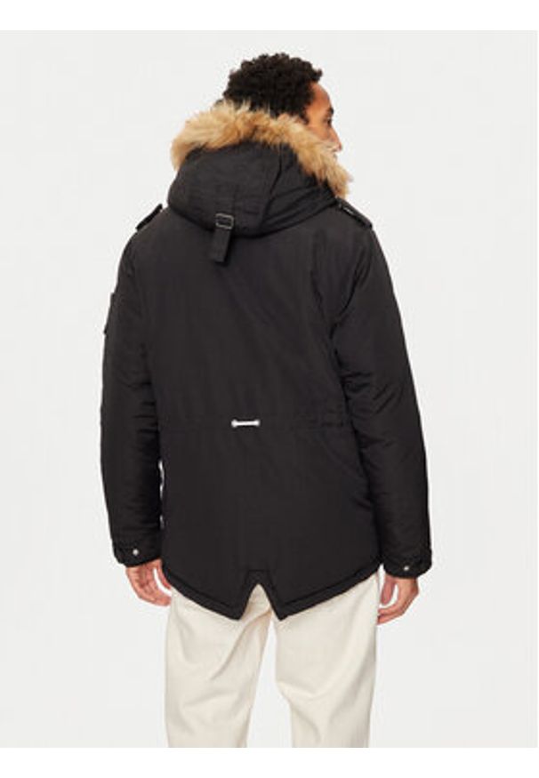 Ellesse Parka Blizzard SHR03704 Czarny Regular Fit. Kolor: czarny. Materiał: syntetyk