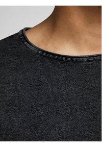 Jack & Jones Sweter Leo 12174001 Czarny Regular Fit. Kolor: czarny. Materiał: bawełna #5