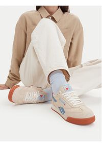Reebok Sneakersy SS-CAMPIO XT 100245002 Beżowy jasny. Kolor: beżowy. Materiał: zamsz, skóra #7