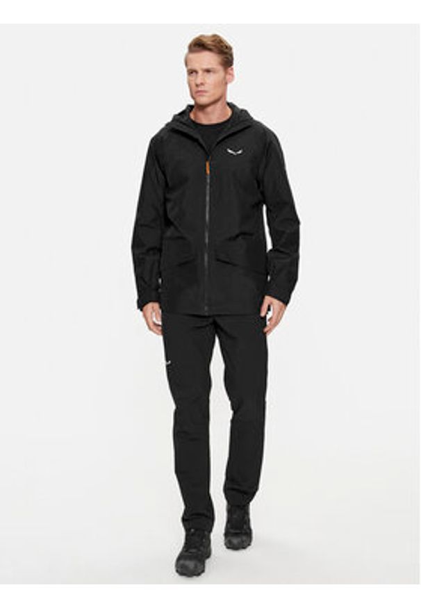 Salewa Kurtka outdoor Puez 28505 Czarny Regular Fit. Kolor: czarny. Materiał: syntetyk. Sport: outdoor