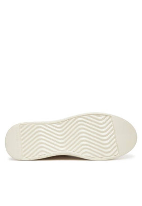 TOMMY HILFIGER - Tommy Hilfiger Sneakersy Light Cupsole Knit Seasonal FM0FM05403 Beżowy. Kolor: beżowy. Materiał: materiał