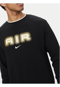 Nike Bluza HM0177 Czarny Regular Fit. Kolor: czarny. Materiał: bawełna #3