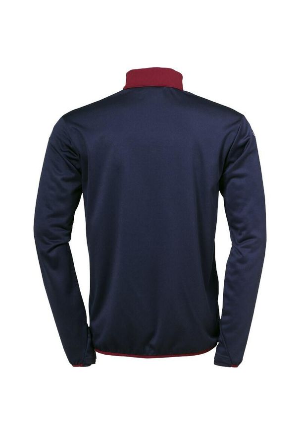 UHLSPORT - Bluza piłkarska męska Uhlsport Offense 23 1/4 zip. Kolor: czerwony, wielokolorowy, niebieski. Sport: piłka nożna