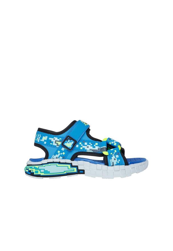 skechers - Sandały dziecięce SKECHERS Mega Splash. Kolor: niebieski. Sezon: lato