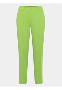 Olsen Chinosy 14000500 Zielony Slim Fit. Kolor: zielony. Materiał: syntetyk #5