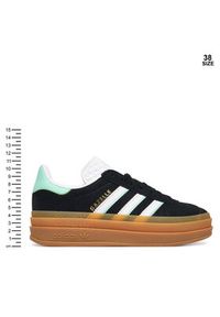 Adidas - adidas Sneakersy Gazelle Bold IH6456 Czarny. Kolor: czarny. Materiał: skóra, zamsz. Model: Adidas Gazelle #3