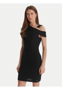 Guess Sukienka codzienna W6GK23 K3017 Czarny Regular Fit. Okazja: na co dzień. Kolor: czarny. Materiał: syntetyk. Typ sukienki: proste. Styl: casual #1