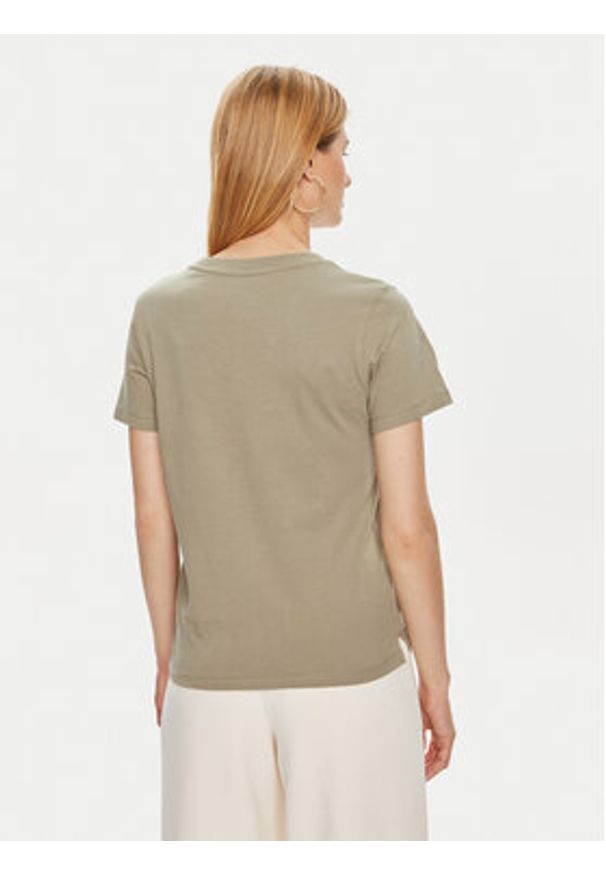 Guess T-Shirt W4YI17 I3Z14 Zielony Regular Fit. Kolor: zielony. Materiał: bawełna