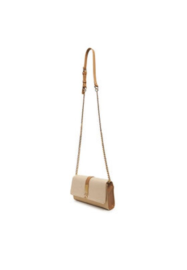 TOMMY HILFIGER - Tommy Hilfiger Torebka Th Heritage Mini Crossver Canvas AW0AW17621 Beżowy. Kolor: beżowy